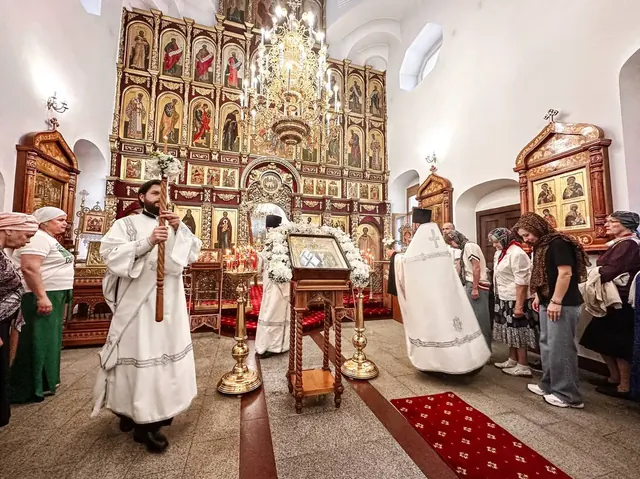 В праздник Вознесения Господня совершено Богослужение - фото 19