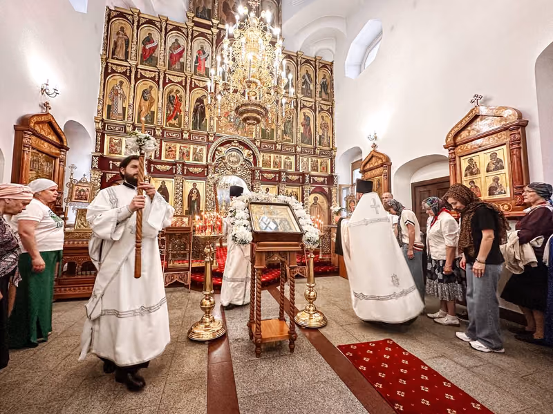В праздник Вознесения Господня совершено Богослужение - фото 19