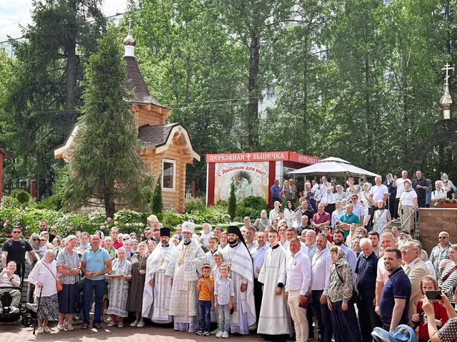 Неделя 7-я по Пасхе: Литургия митрополита Владимира - фото 14