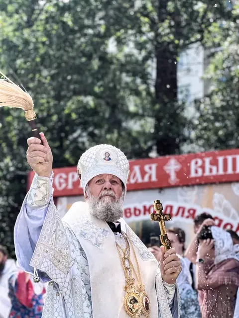 Неделя 7-я по Пасхе: Литургия митрополита Владимира - фото 20