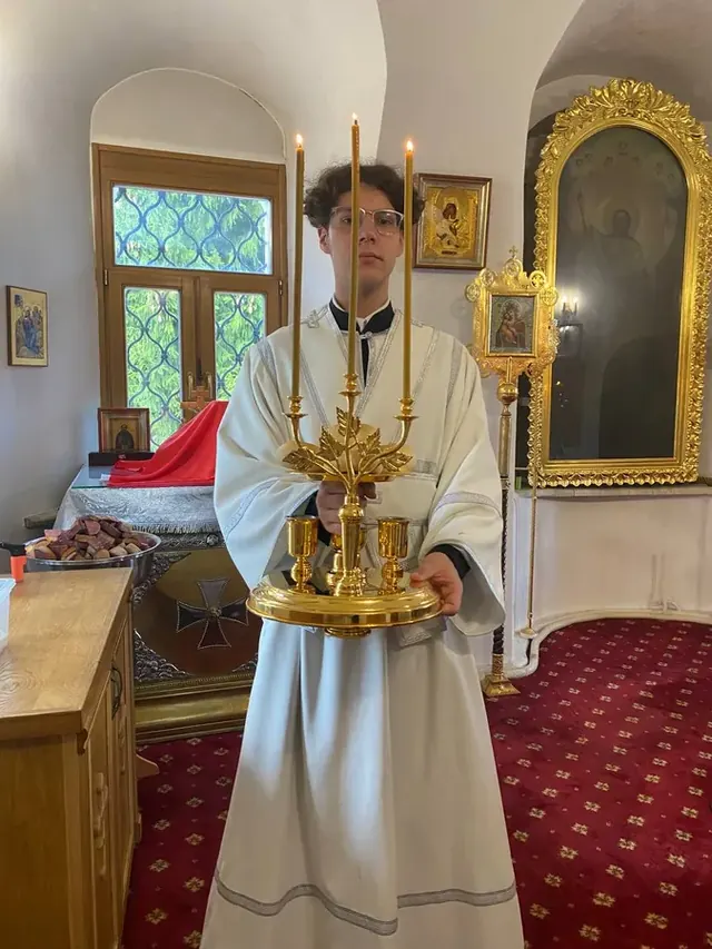 В праздник Преображения Господня совершено Богослужение