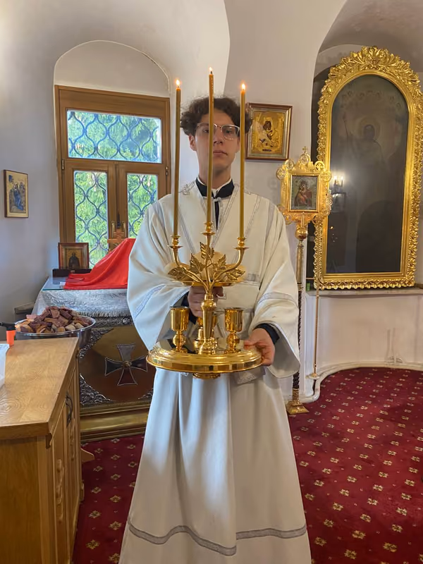 В праздник Преображения Господня совершено Богослужение
