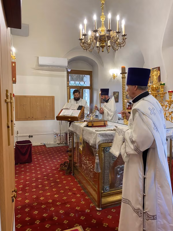 В праздник Преображения Господня совершено Богослужение - фото 13