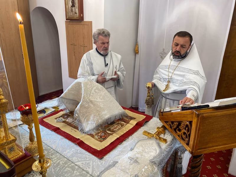 В праздник Преображения Господня совершено Богослужение - фото 16