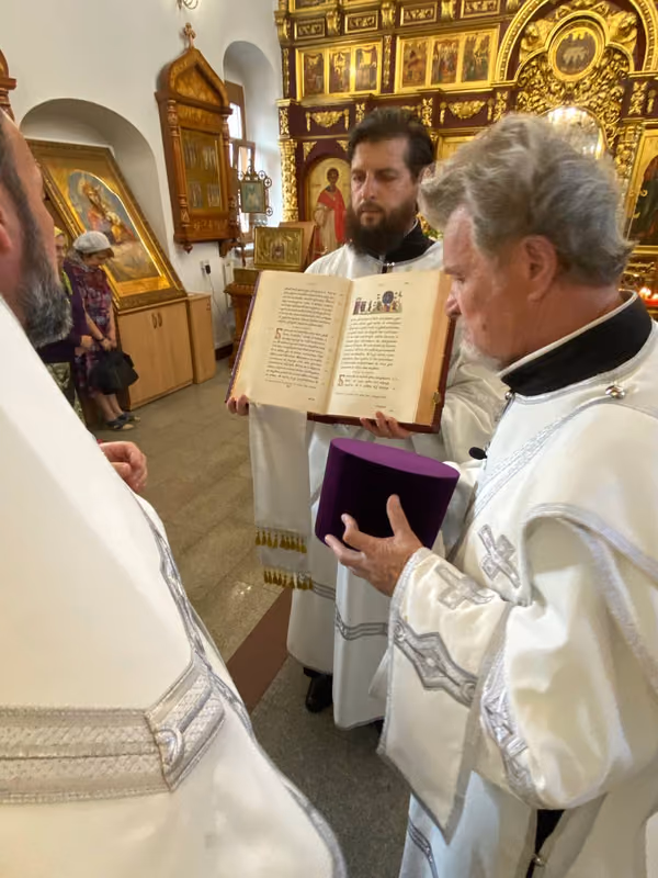 В праздник Преображения Господня совершено Богослужение - фото 17