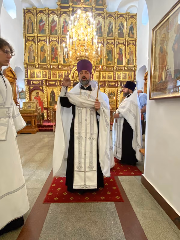 В праздник Преображения Господня совершено Богослужение - фото 20