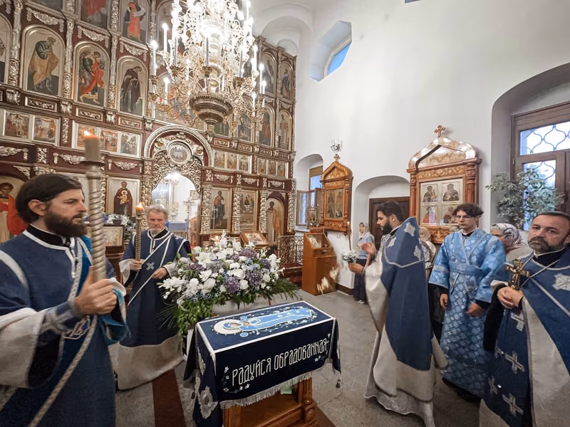 Чин погребения Плащаницы Пресвятой Богородицы