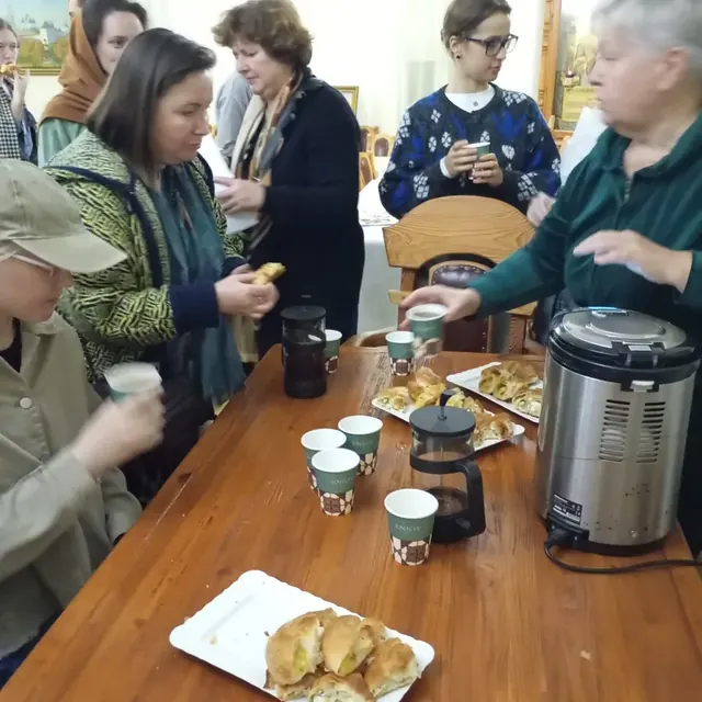 Первое занятие любительского народного хора храма - фото 4