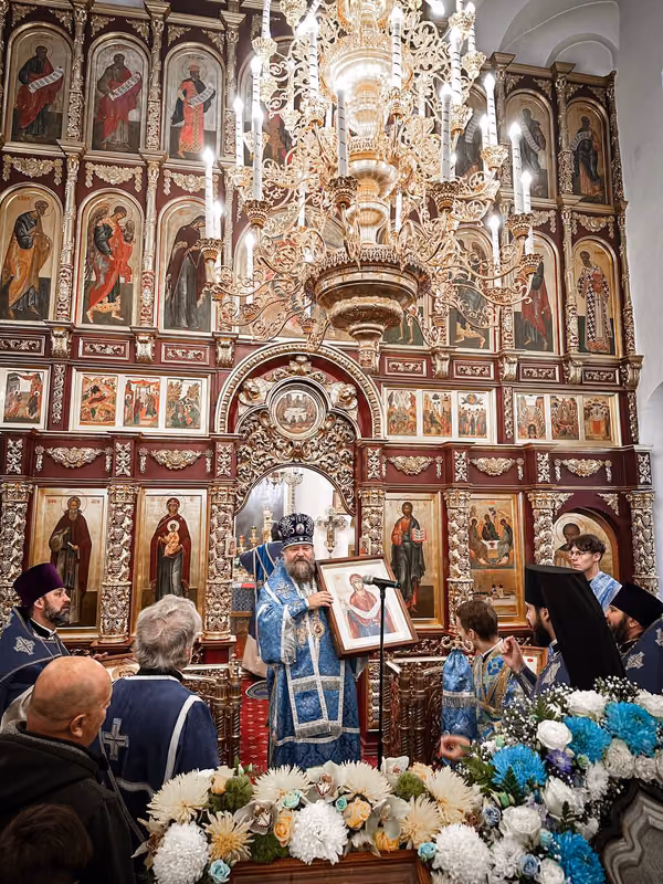Покров Пресвятой Богородицы: Литургия епископа Николая - фото 2