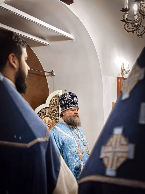 Покров Пресвятой Богородицы: Литургия епископа Николая - фото 9