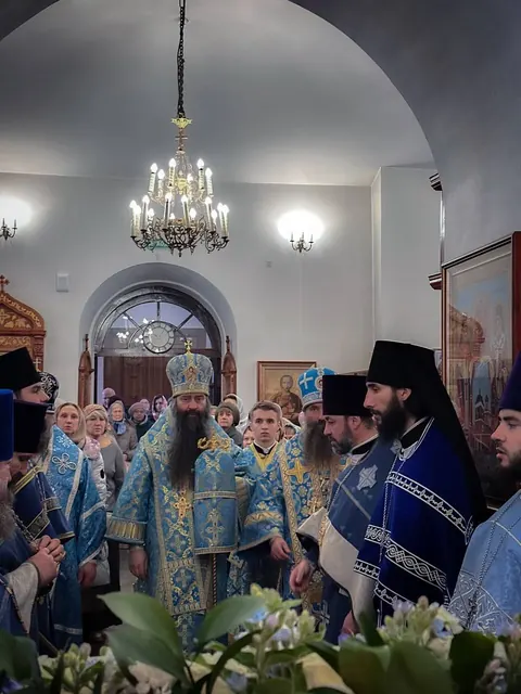 Казанская икона Божией Матери: Архиерейское Богослужение - фото 7