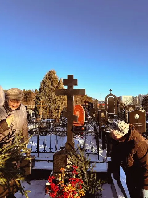 Панихида на могиле архимандрита Трифона (Кревского) - фото 5