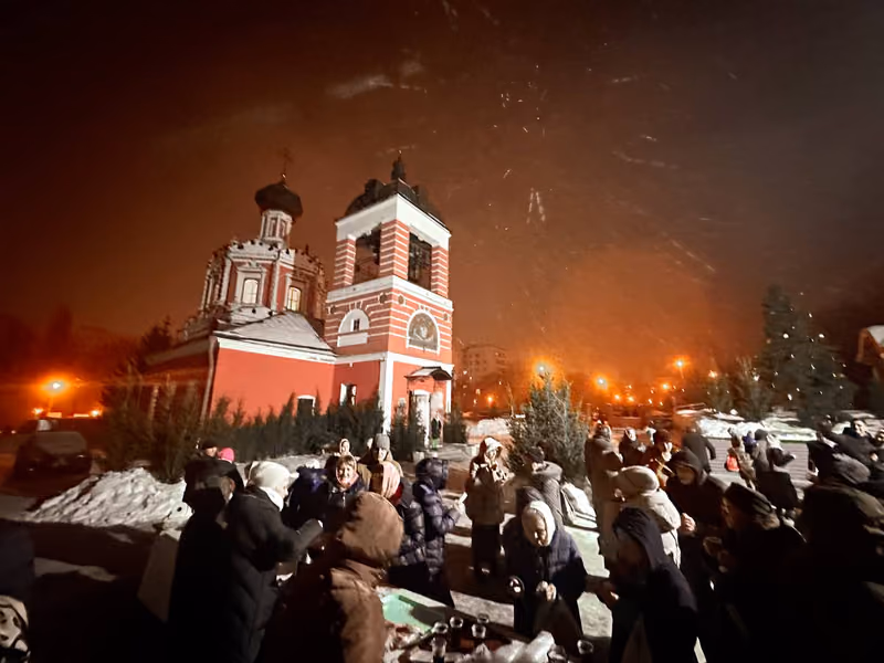 В праздник Рождества Христова совершено Богослужение - фото 13