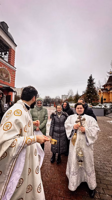 В Крещенский сочельник совершено Богослужение - фото 2