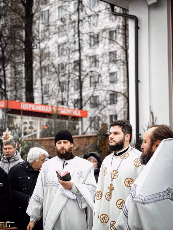 В Крещенский сочельник совершено Богослужение - фото 7