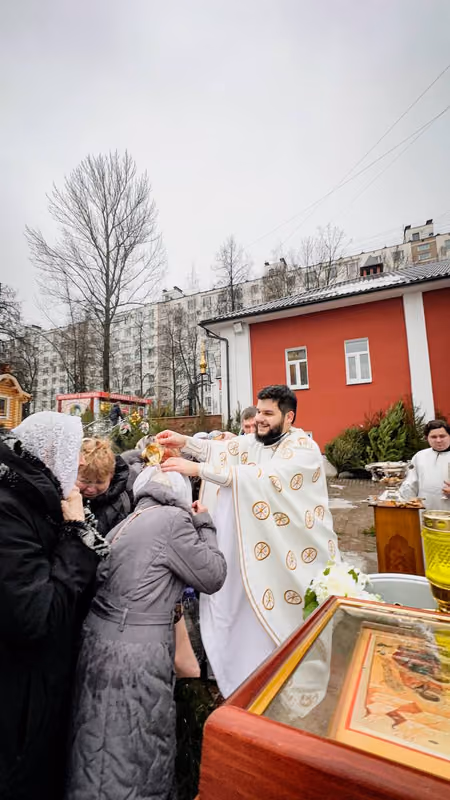 В Крещенский сочельник совершено Богослужение - фото 13