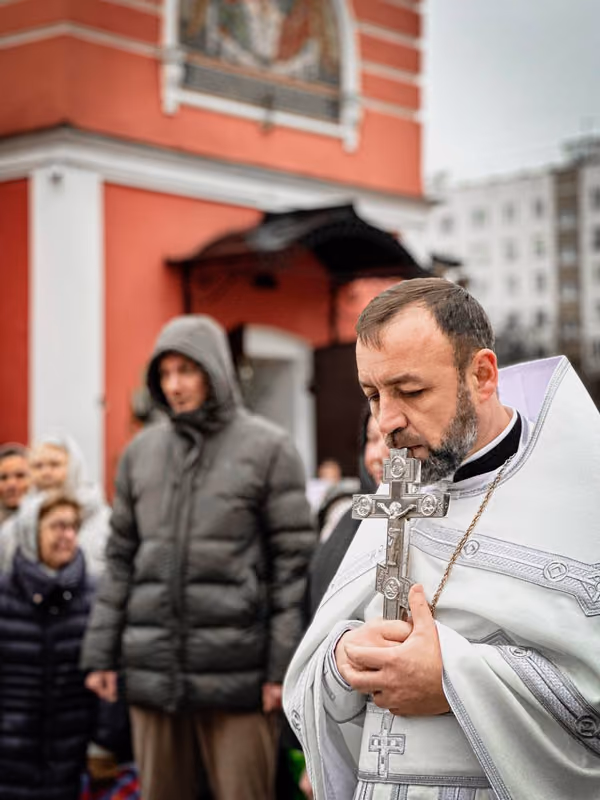 В Крещенский сочельник совершено Богослужение - фото 17
