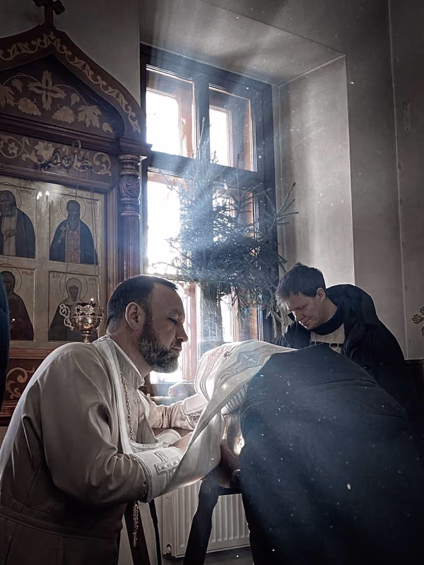 В праздник Крещения Господня совершено Богослужение - фото 3