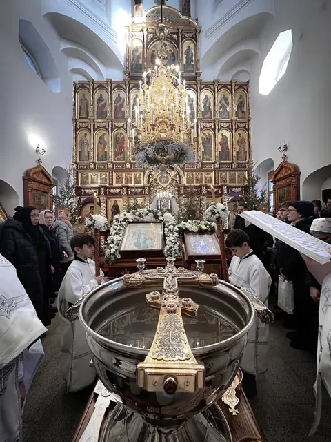 В праздник Крещения Господня совершено Богослужение - фото 10