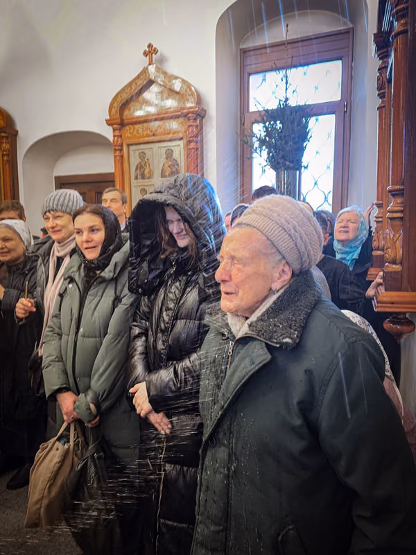 В праздник Крещения Господня совершено Богослужение - фото 14