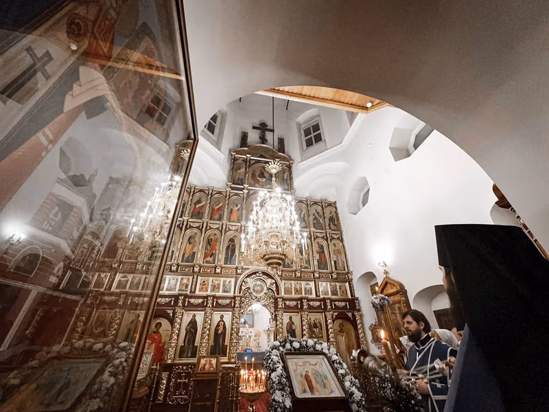 В праздник Сретения Господня совершено Богослужение - фото 4