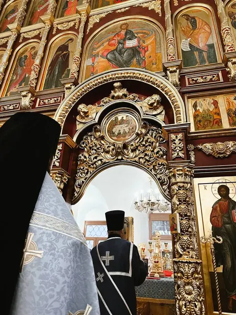В праздник Сретения Господня совершено Богослужение - фото 8