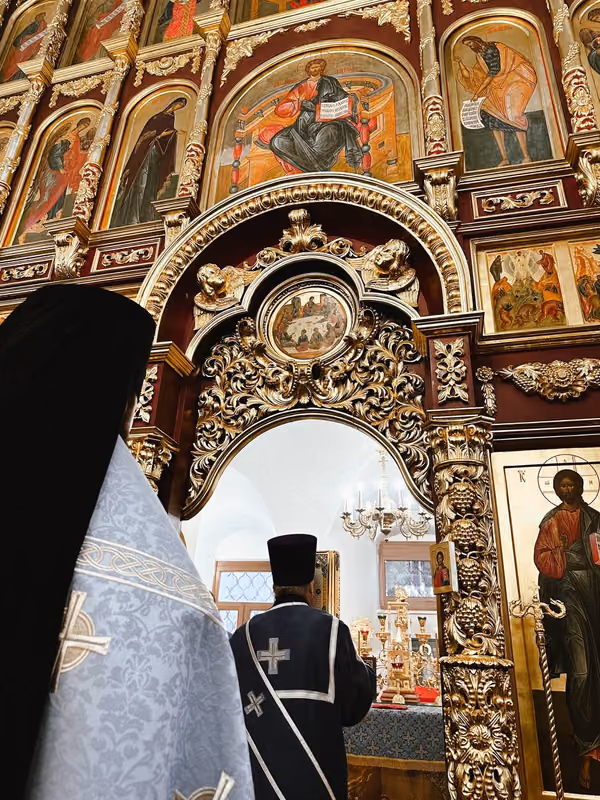 В праздник Сретения Господня совершено Богослужение - фото 8