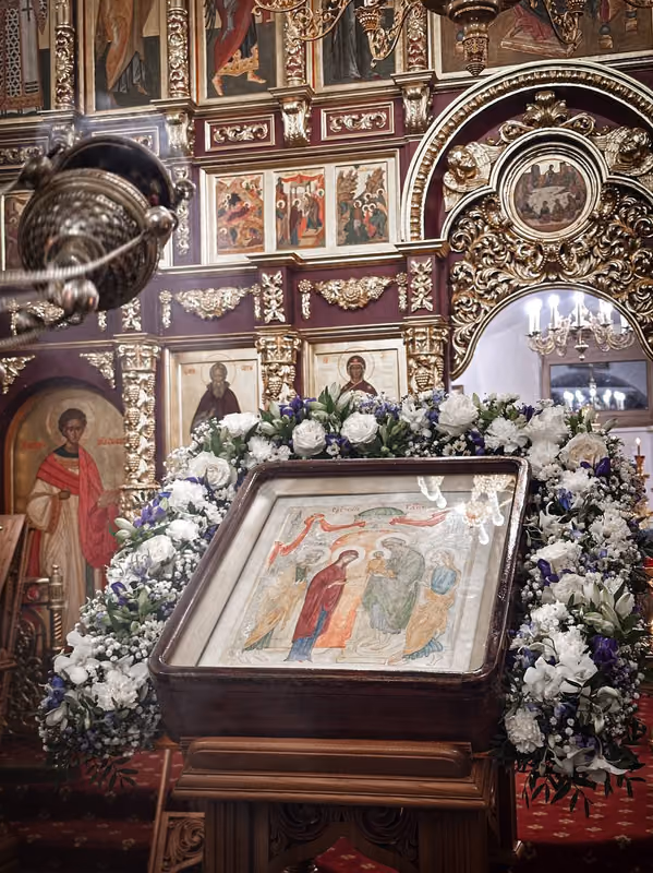 В праздник Сретения Господня совершено Богослужение - фото 12
