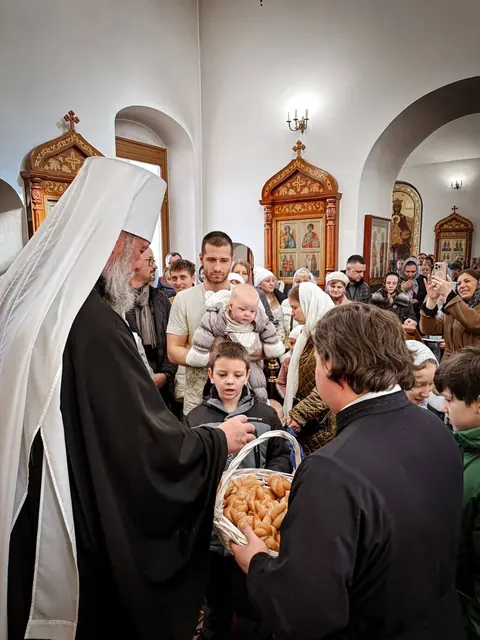 Сорок мучеников Севастийских: Литургия митрополита Владимира - фото 2