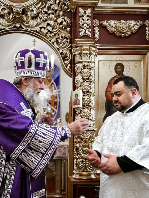 Неделя Крестопоклонная: Литургия митрополита Владимира - фото 15