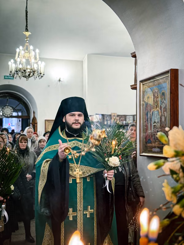 Праздник Входа Господня в Иерусалим: Богослужение - фото 11