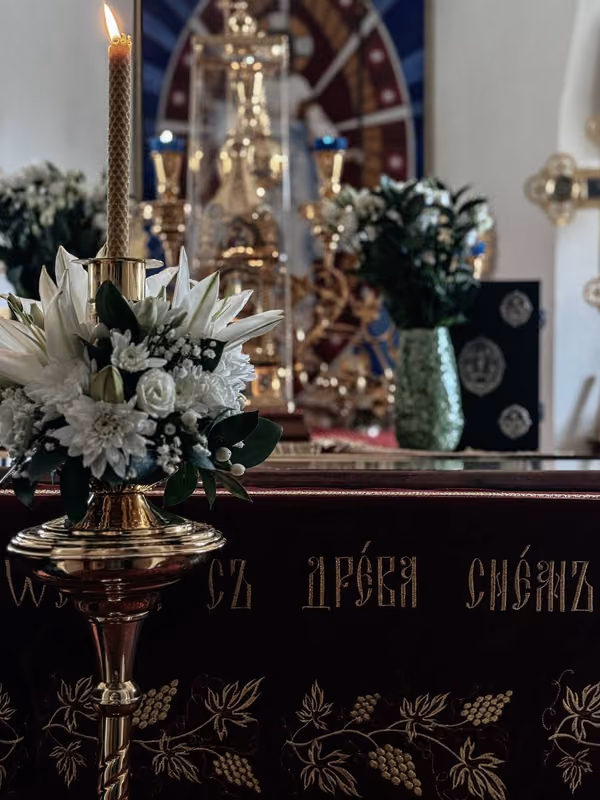 Совершена утреня с чином погребения Плащаницы - фото 6