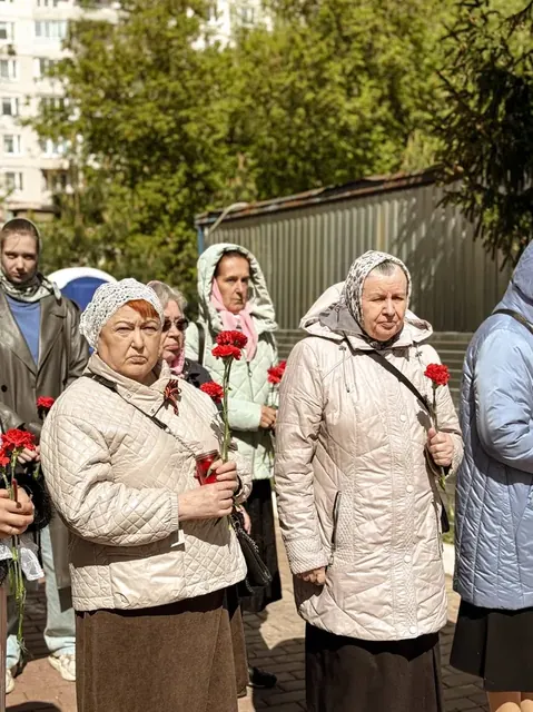 80-летие Великой Победы: мероприятие у памятника воинам - фото 5