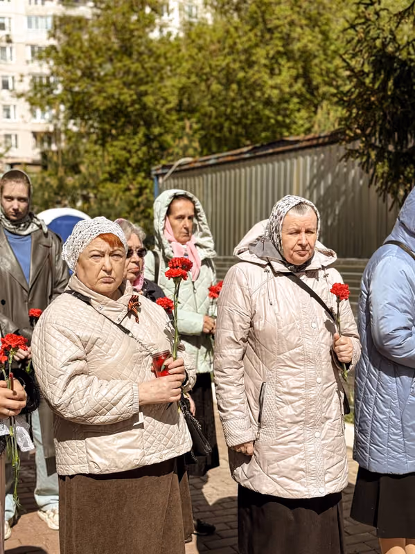 80-летие Великой Победы: мероприятие у памятника воинам - фото 5