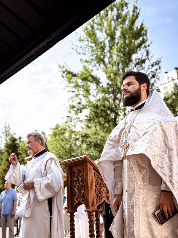 В праздник Вознесения Господня совершено Богослужение - фото 13