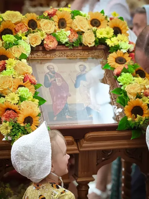 День первоверховных апостолов Петра и Павла: Богослужение - фото 11