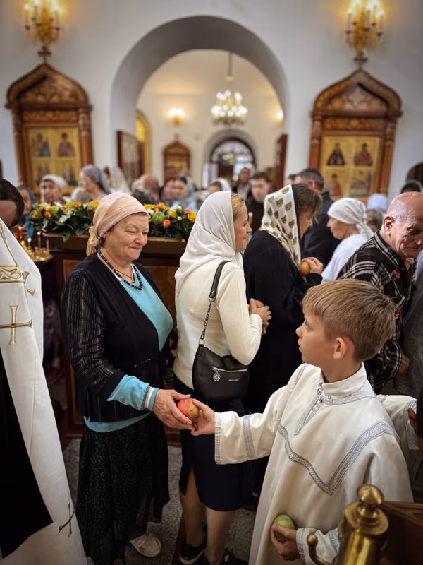 В праздник Преображения Господня совершено Богослужение - фото 8