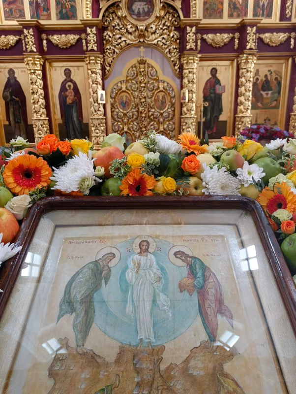 В праздник Преображения Господня совершено Богослужение - фото 16