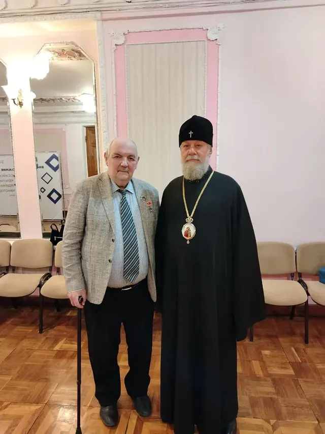 Митрополит Владимир на юбилейном собрании МАНПО