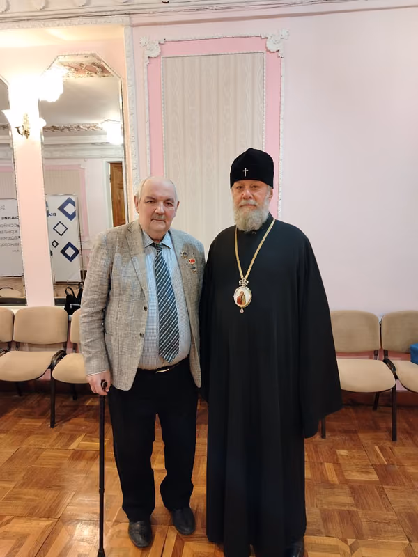 Митрополит Владимир на юбилейном собрании МАНПО