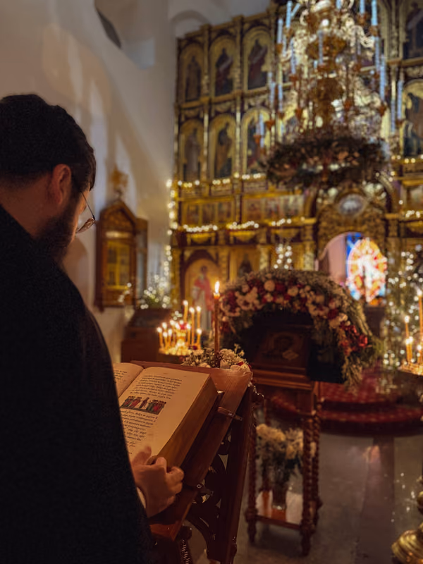 В навечерие Рождества Христова совершено Богослужение - фото 5