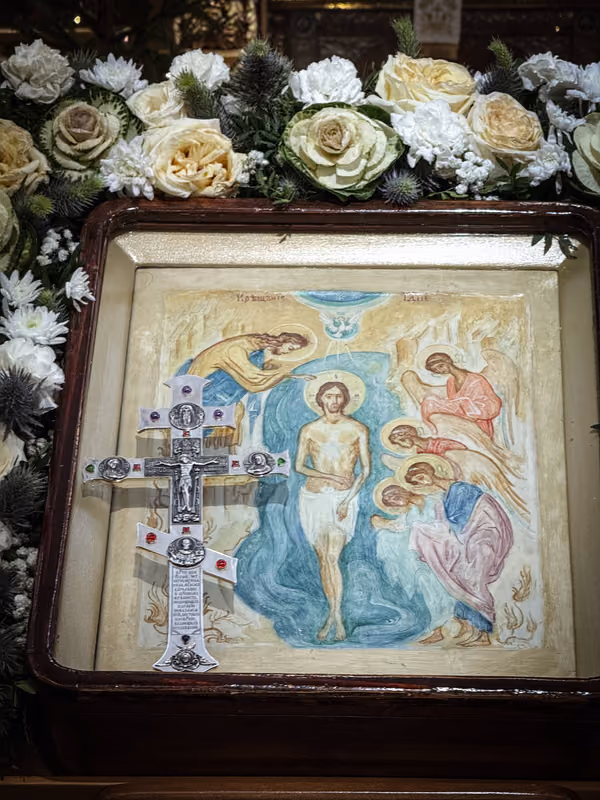 В Навечерие Богоявления совершено Богослужение - фото 2