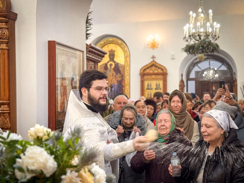 В праздник Крещения Господня совершено Богослужение - фото 6