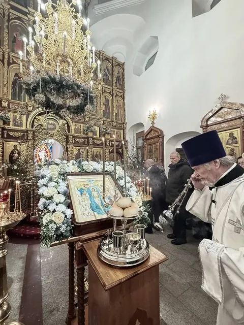 В праздник Крещения Господня совершено Богослужение - фото 14