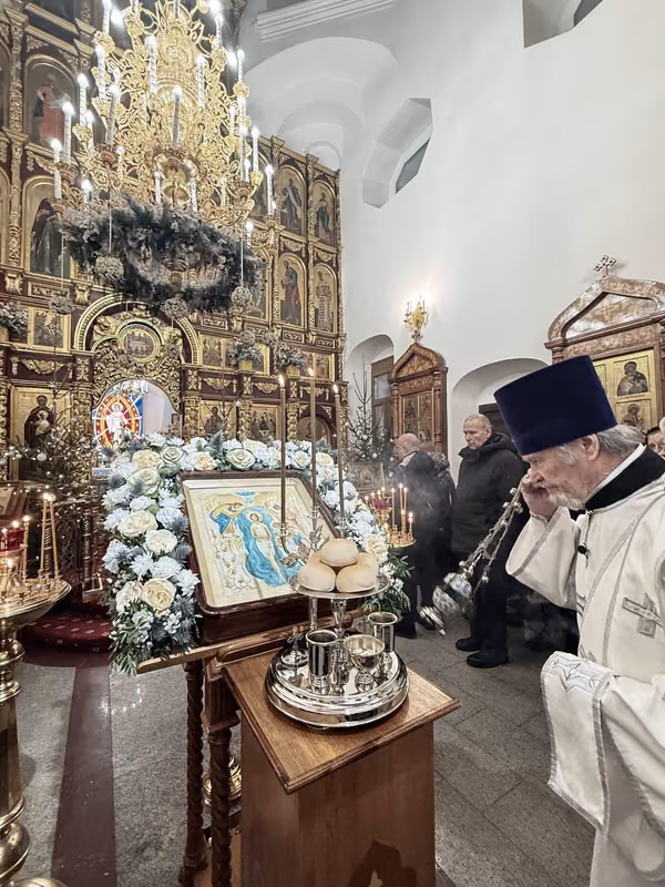В праздник Крещения Господня совершено Богослужение - фото 14