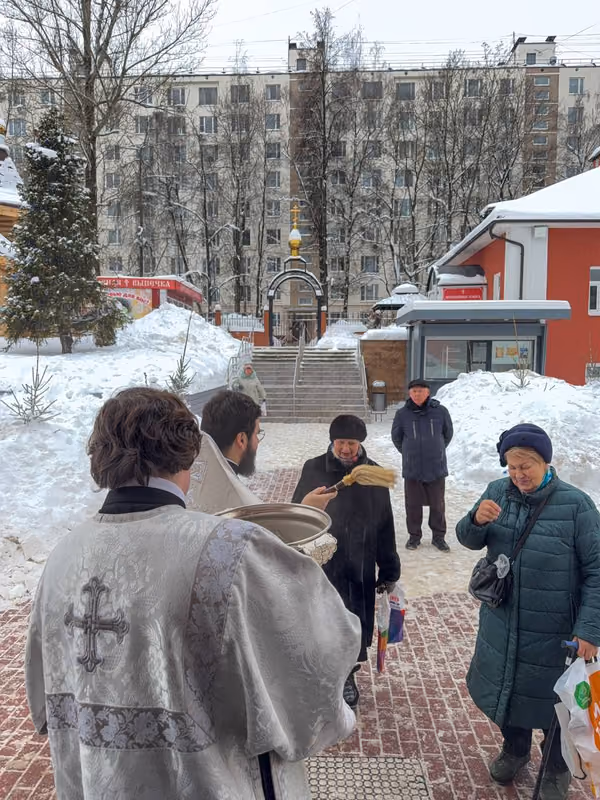 В праздник Крещения Господня совершено Богослужение - фото 15