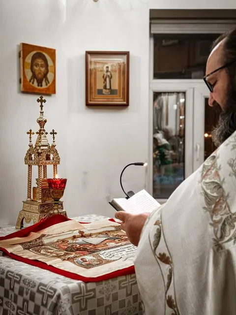 В праздник Крещения Господня совершено Богослужение - фото 17