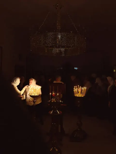 В праздник Крещения Господня совершено Богослужение - фото 19