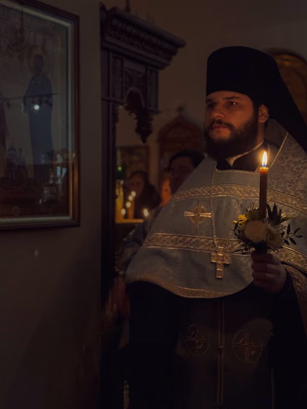 В праздник Сретения Господня совершено Богослужение - фото 4