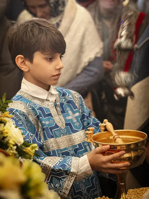 В праздник Сретения Господня совершено Богослужение - фото 12